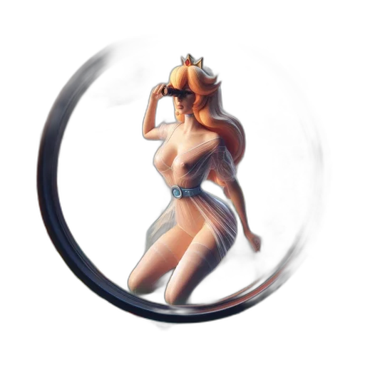 staff, dress, mask, fantasy art transparent PNG cut-out