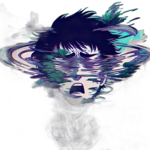 mask, face, creature, hair transparent PNG cut-out