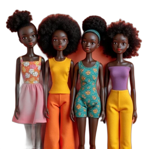 concept art, earth tones, african, family transparent PNG cut-out