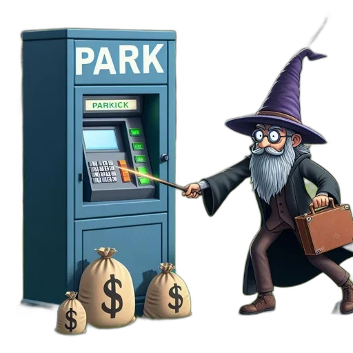 concept art, whimsical, park, scene transparent PNG cut-out