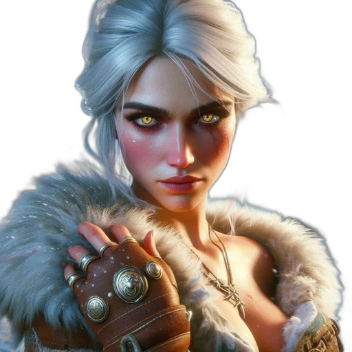 jewelry, face, weapon, staff transparent PNG cut-out