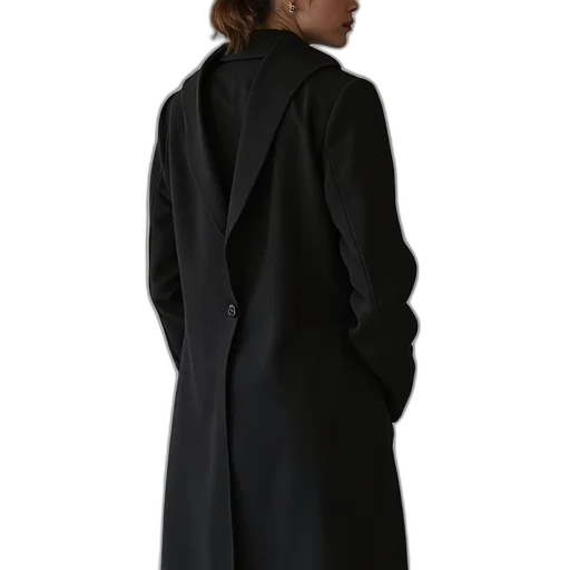 jacket, dress, staff, hat transparent PNG cut-out