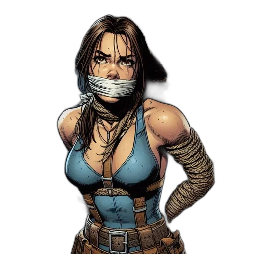 mask, comic book art, concept art, fantasy art transparent PNG cut-out