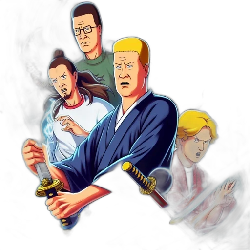 staff, comic book art, concept art, cartoon transparent PNG cut-out