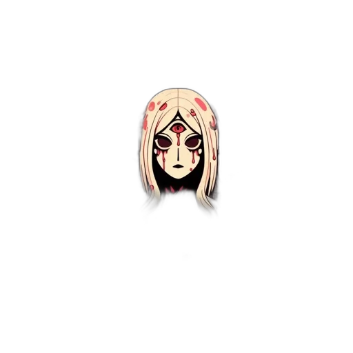 mask, face, staff, creature transparent PNG cut-out