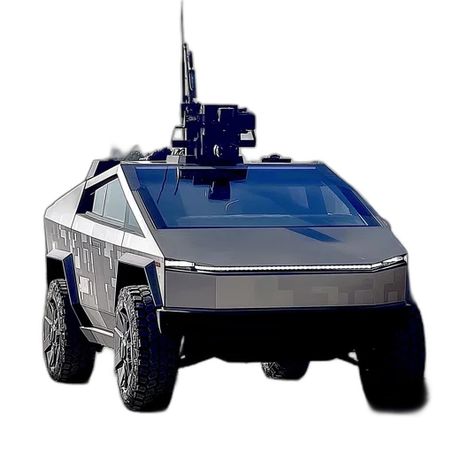 robot, car, weapon, concept art transparent PNG cut-out