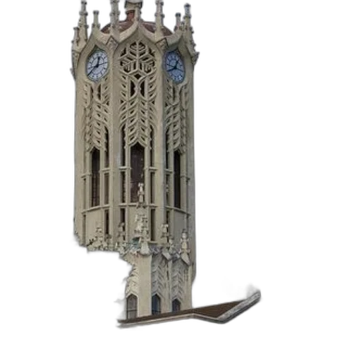 building, jewelry, staff, 3d render transparent PNG cut-out