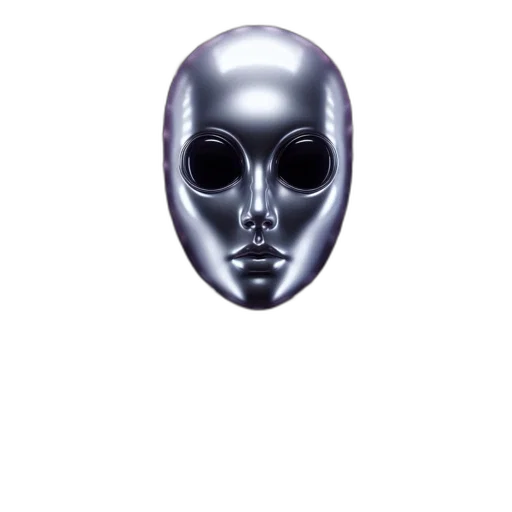 mask, face, robot, jewelry transparent PNG cut-out