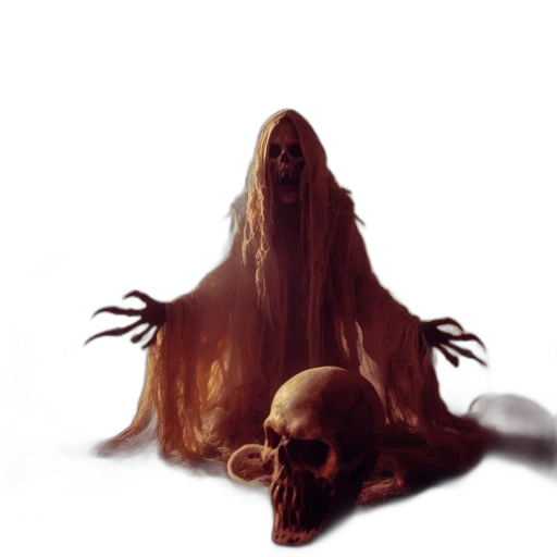 creature, mask, face, hair transparent PNG cut-out