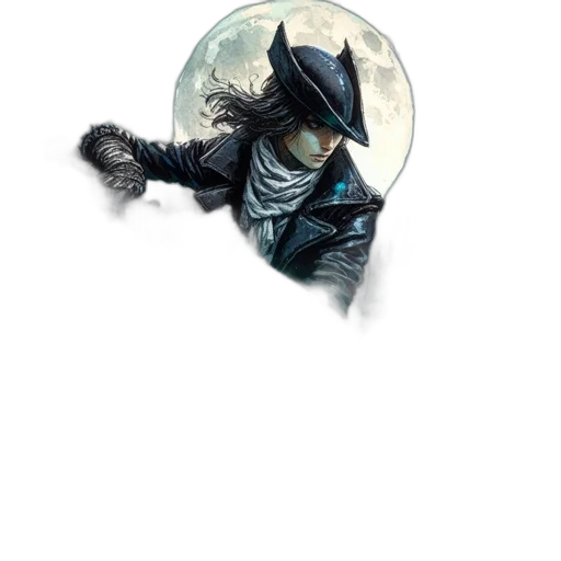 mask, hat, staff, weapon transparent PNG cut-out