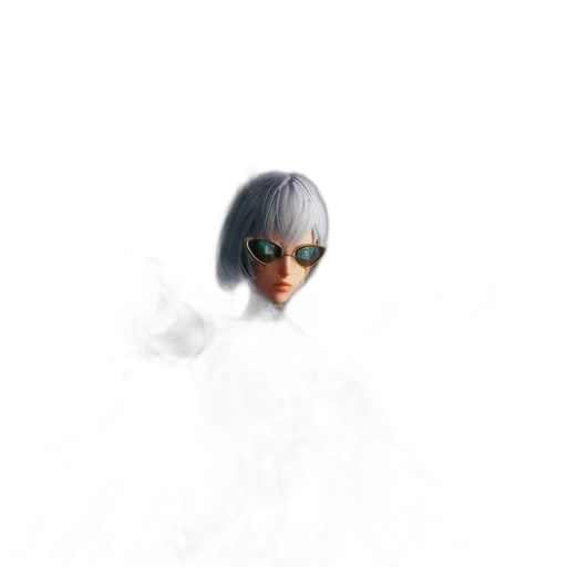 staff, robot, hair, mask transparent PNG cut-out