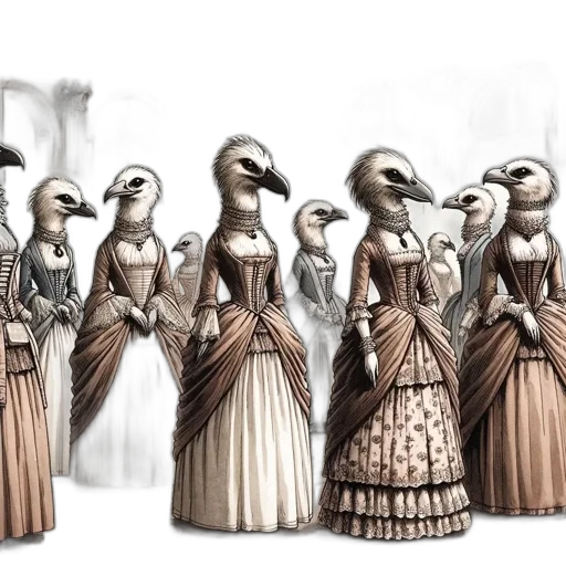 dress, concept art, fantasy art, 3d render transparent PNG cut-out