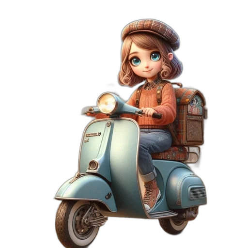 car, jacket, robot, concept art transparent PNG cut-out