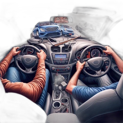 car, photorealistic, concept art, watercolor transparent PNG cut-out