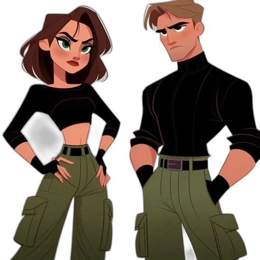 jacket, concept art, cartoon, comic book art transparent PNG cut-out
