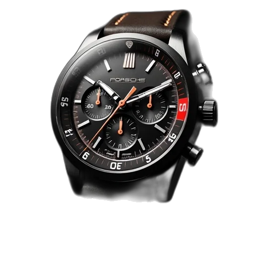 porsche, design, watches, men transparent PNG cut-out