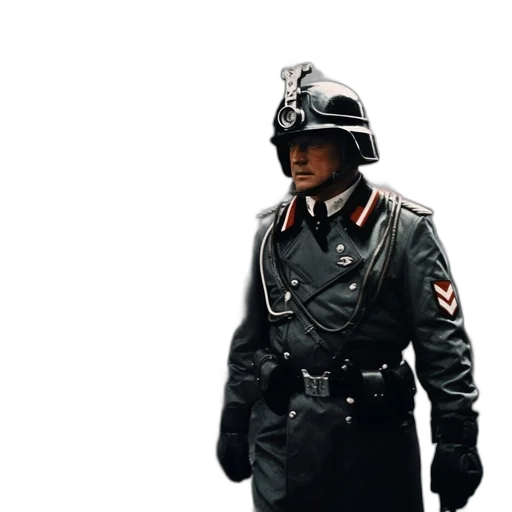 jacket, hat, staff, face transparent PNG cut-out