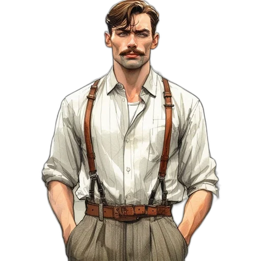 staff, face, concept art, pixel art transparent PNG cut-out