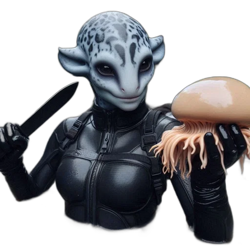 creature, animal, food, mask transparent PNG cut-out