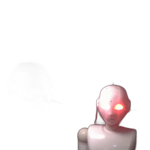 robot, face, creature, bottle transparent PNG cut-out