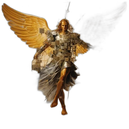 fantasy art, concept art, pixel art, photorealistic transparent PNG cut-out