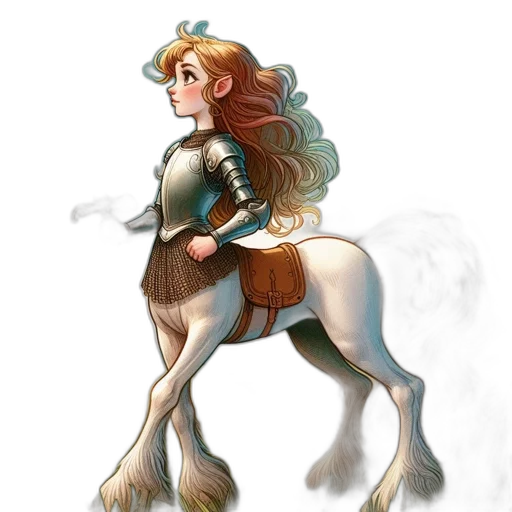 fantasy art, concept art, watercolor, pixel art transparent PNG cut-out