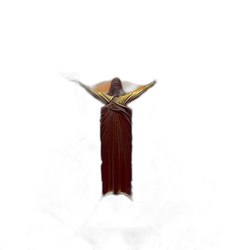 staff, crown, sword, dress transparent PNG cut-out