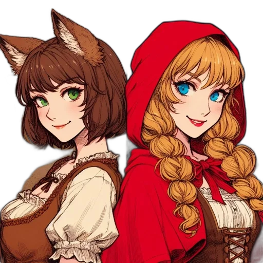fantasy art, anime, pixel art, concept art transparent PNG cut-out