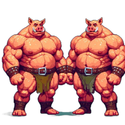 animal, pixel art, concept art, fantasy art transparent PNG cut-out