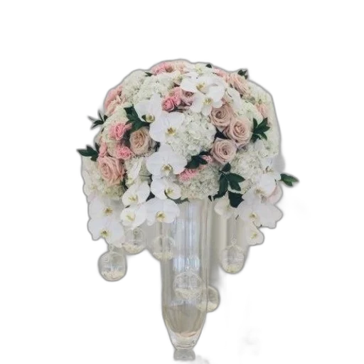 crown, jewelry, flower, 3d render transparent PNG cut-out