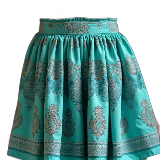 dress, green, blue, pastel transparent PNG cut-out