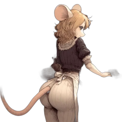 staff, animal, jacket, concept art transparent PNG cut-out