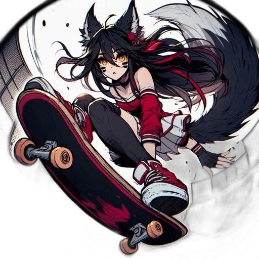 anime, fantasy art, concept art, pixel art transparent PNG cut-out