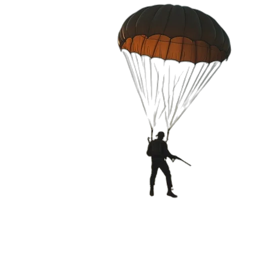 umbrella, jacket, staff, animal transparent PNG cut-out