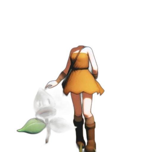 weapon, staff, dress, animal transparent PNG cut-out