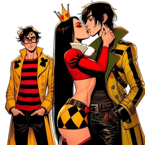 crown, comic book art, concept art, cartoon transparent PNG cut-out