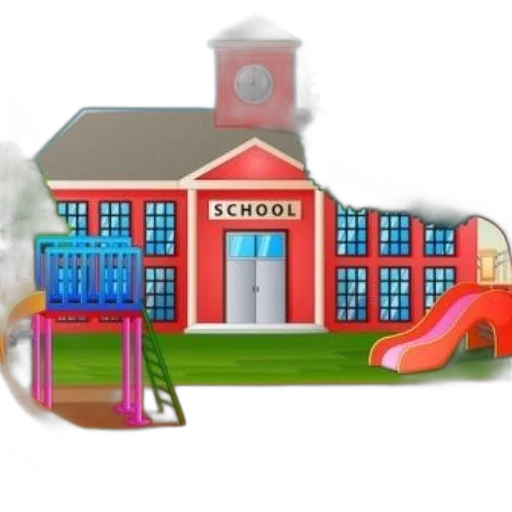 building, furniture, 3d render, concept art transparent PNG cut-out