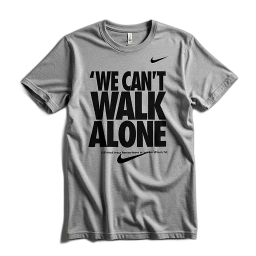 gray, t-shirt, phrase, can transparent PNG cut-out