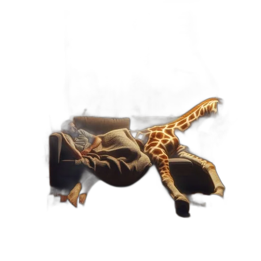 furniture, animal, dragon, creature transparent PNG cut-out