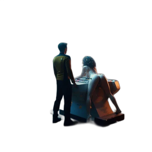 robot, furniture, staff, weapon transparent PNG cut-out