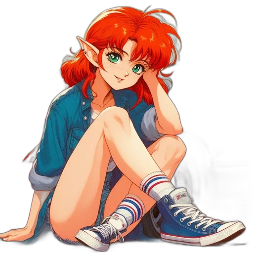 dragon, staff, face, anime transparent PNG cut-out