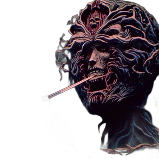 mask, face, staff, crown transparent PNG cut-out