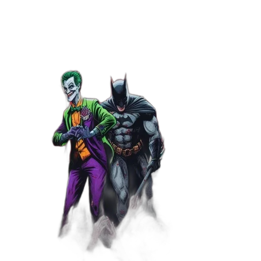 comic book art, concept art, pixel art, watercolor transparent PNG cut-out
