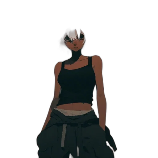 jacket, dress, mask, staff transparent PNG cut-out