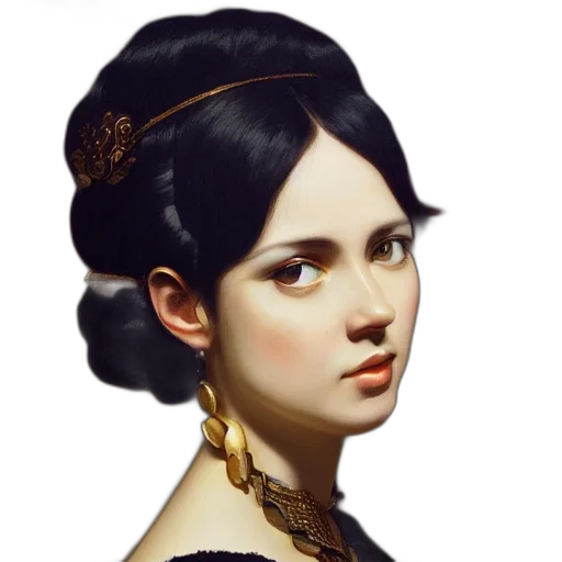 crown, face, jewelry, staff transparent PNG cut-out
