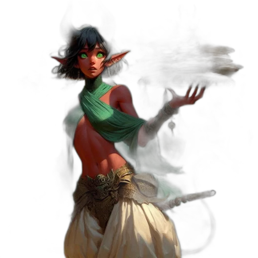 staff, dragon, fantasy art, concept art transparent PNG cut-out