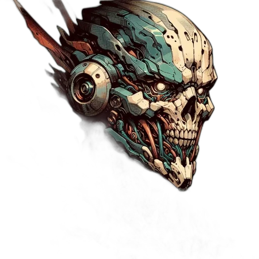 mask, face, robot, crown transparent PNG cut-out