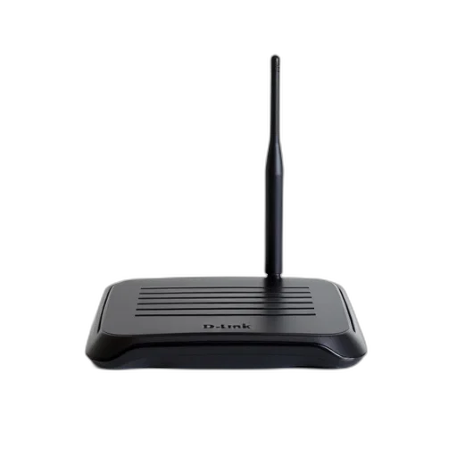 staff, black, wireless, router transparent PNG cut-out