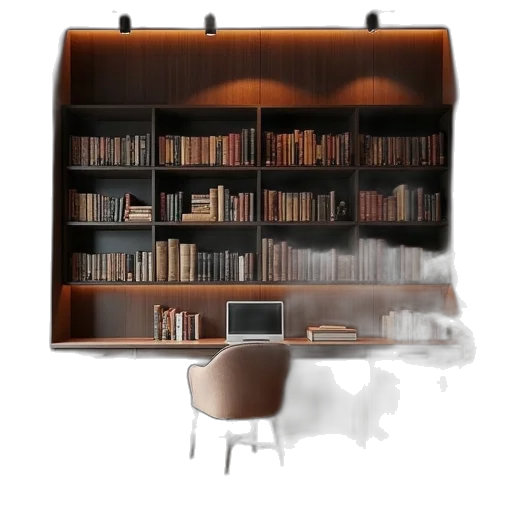 furniture, staff, 3d render, concept art transparent PNG cut-out