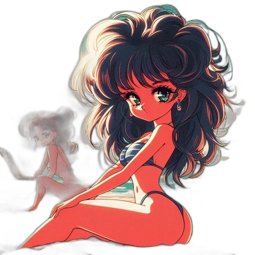 concept art, anime, fantasy art, cartoon transparent PNG cut-out